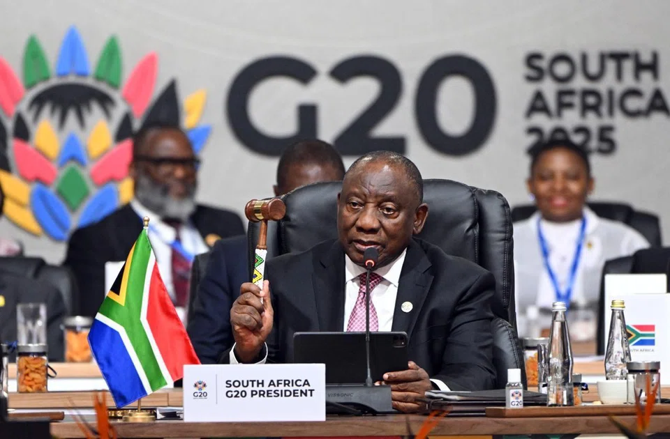 Addressing the closing ceremony, South African President Cyril Ramaphosa said the declaration showed world leaders’ “shared goals outweigh our differences”.