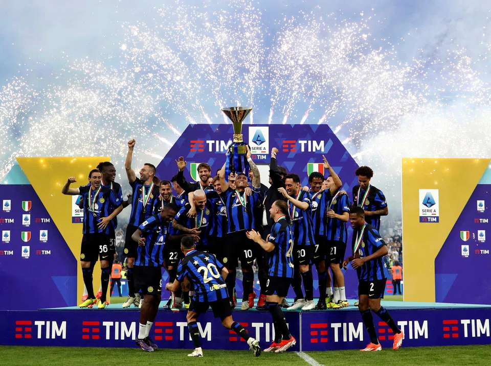 Inter Milan cruised to this year's championship, winning the Scudetto with five matches remaining.