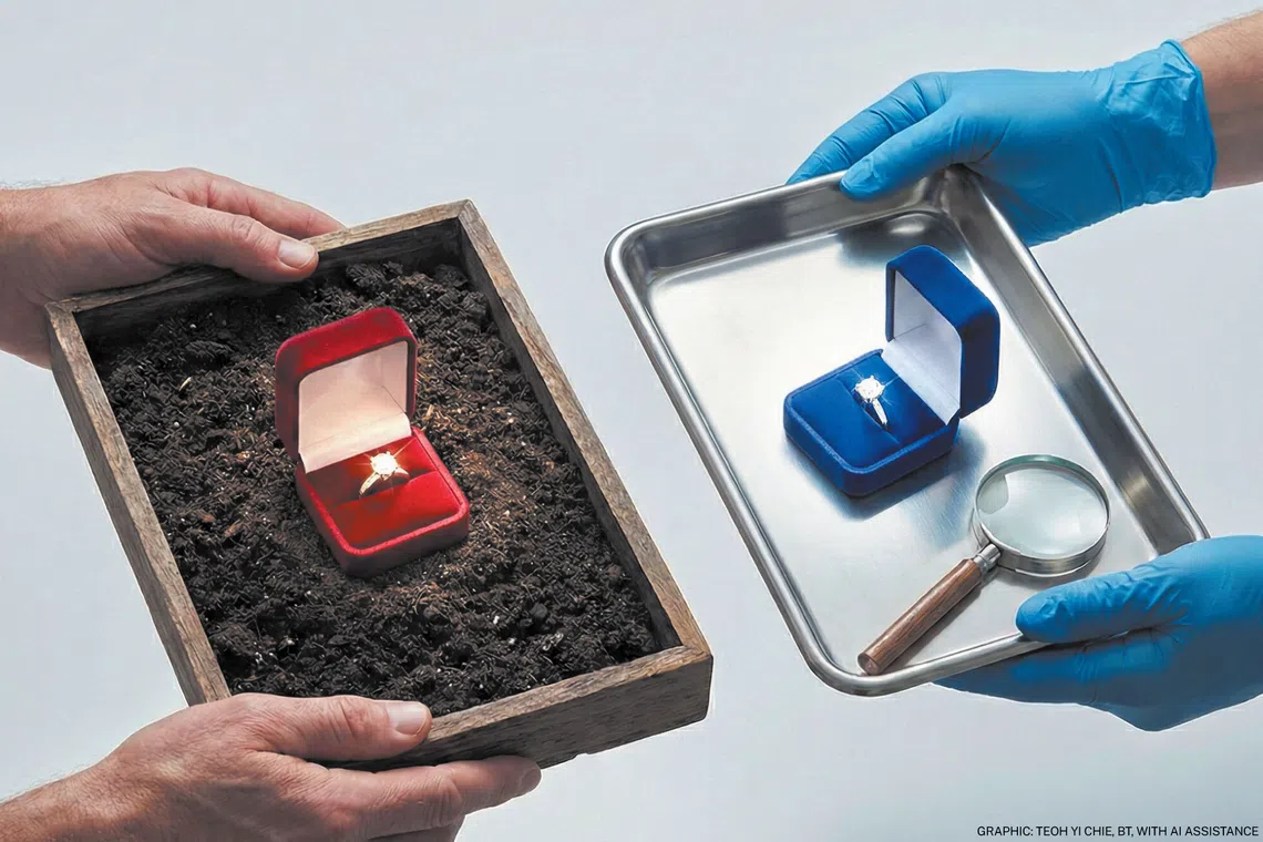 While lab-grown diamonds once suffered the stigma of being artificial, unethical mining practices have caused natural diamonds to lose their sparkle instead.