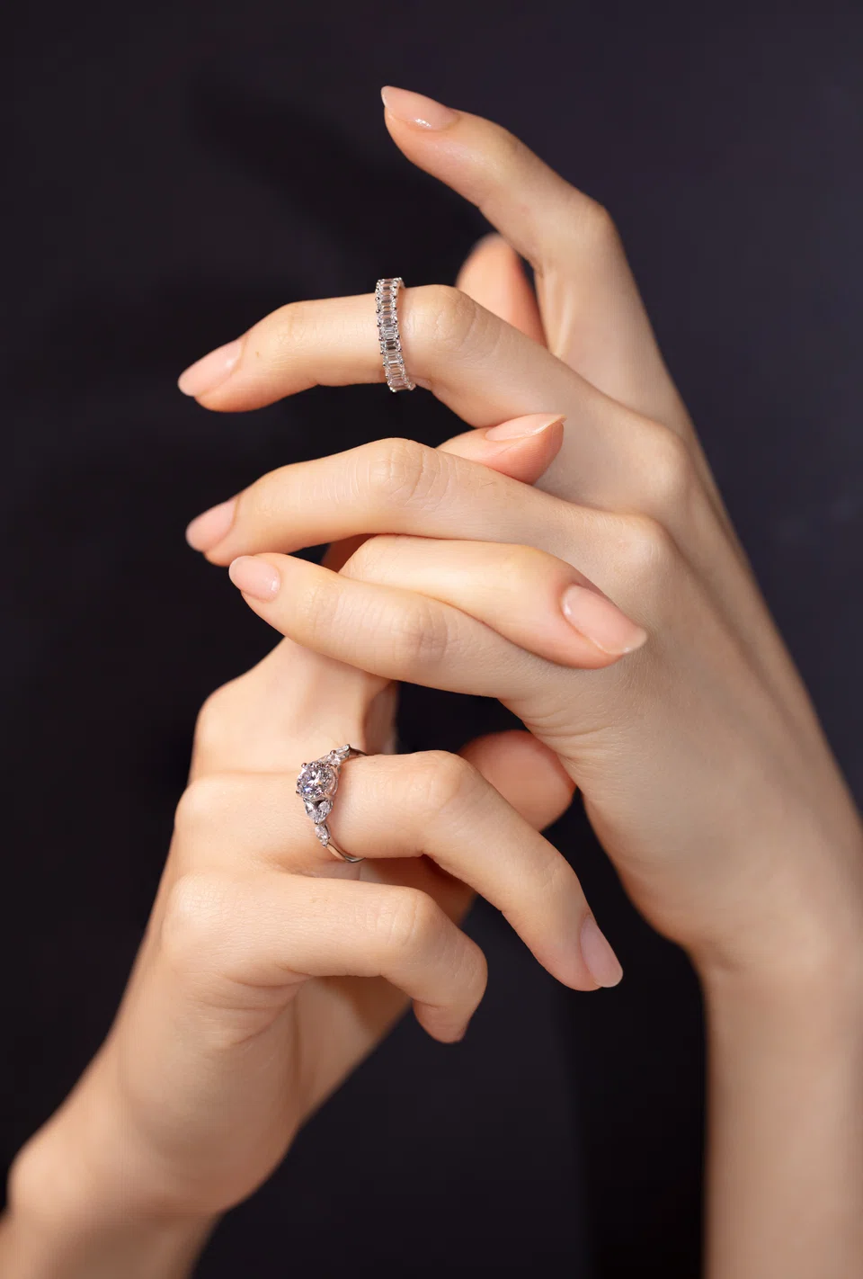 Lab-grown diamond rings from local jeweller The Better Diamond.