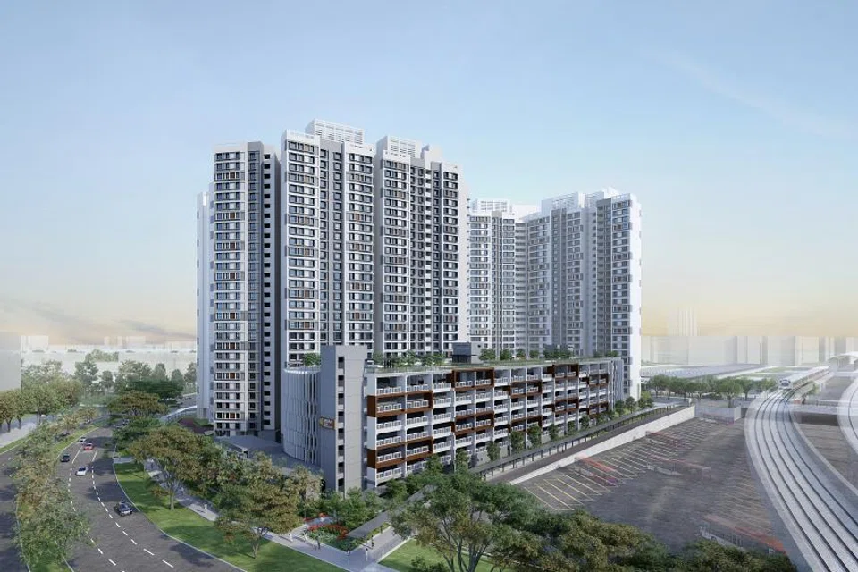 As at 5pm on Dec 11, about four first-time applicants were vying for each of the 260 five-room flats at Urban Rise @ Woodlands.  