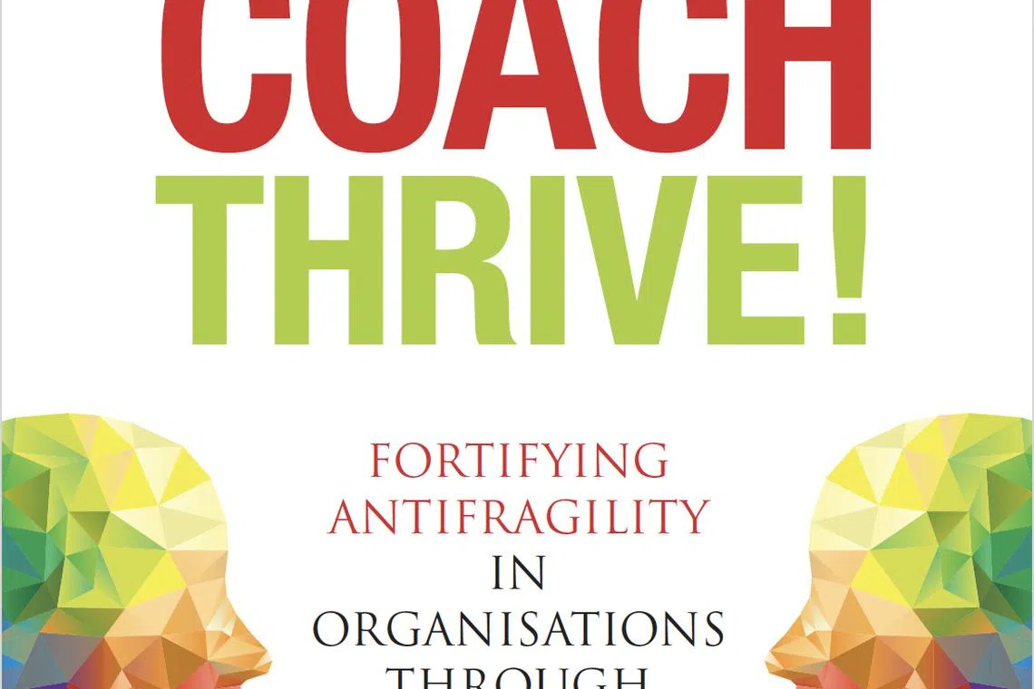 "Think. Coach. Thrive!" introduces a distinctive coaching framework that offers people leaders a powerful business model that unlocks human talents and develops antifragility.