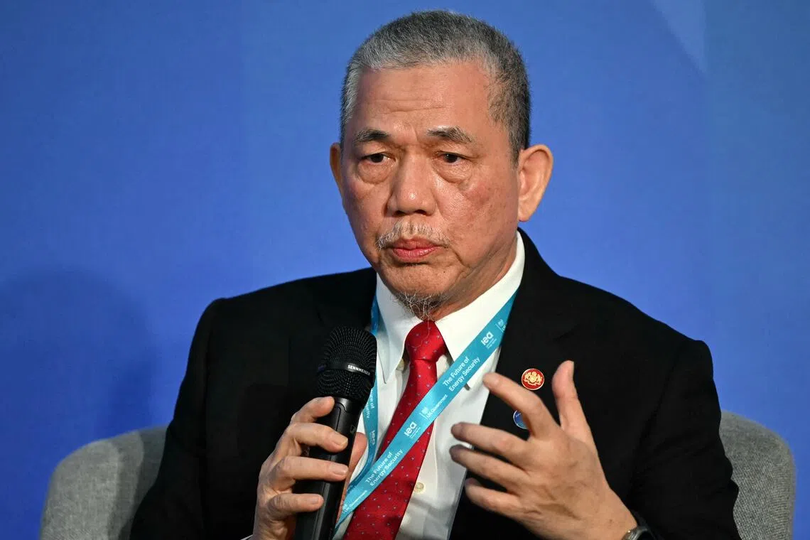 Malaysia is also reducing its reliance on coal and increasing renewable energy capacity, Energy Transition and Water Transformation Minister Fadillah Yusof says.