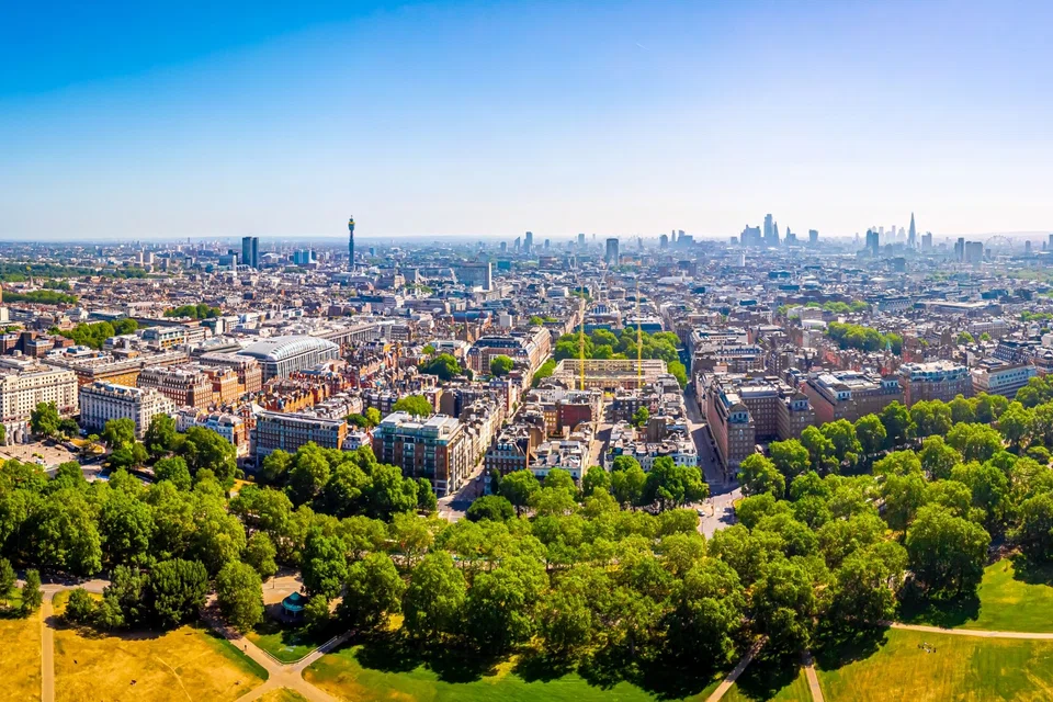 London’s Mayfair district. The high-end property market in the UK capital has been relatively strong, even as global central banks have raised interest rates and Britain prepares to toughen its tax rules for rich foreigners. 