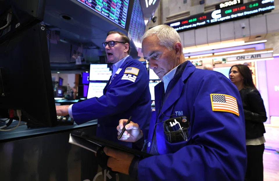 The Dow Jones Industrial Average fell 236.2 points, or 0.60 per cent, at the open to 38,906.04.