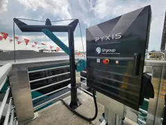 A charging point for electric harbour craft by Pyxis Maritime and SP Mobility is now open to the public under a pilot project.