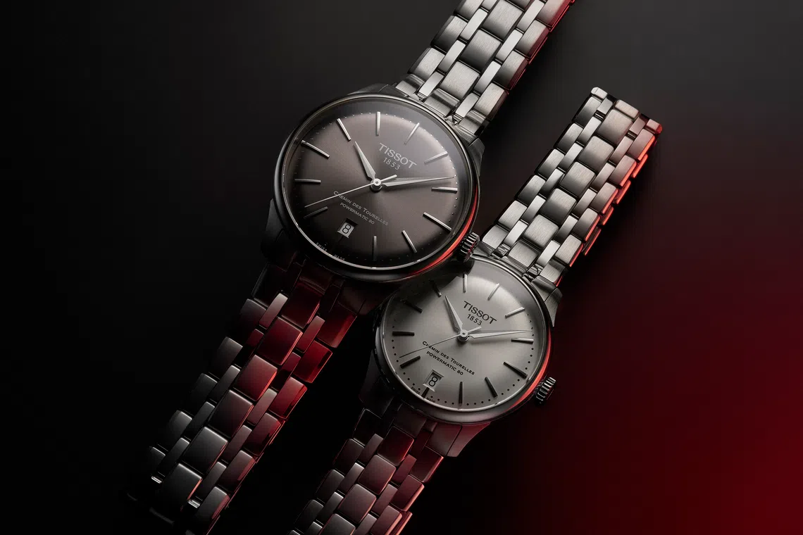The new Chemin des Tourelles collection recalls the simplicity of timepieces from the 1950s and 1960s.