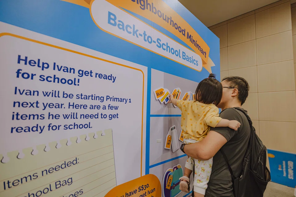 At the POSB Mini Mart, kids could also visit a series of interactive ATMs to learn about money management skills via gamified experiences.