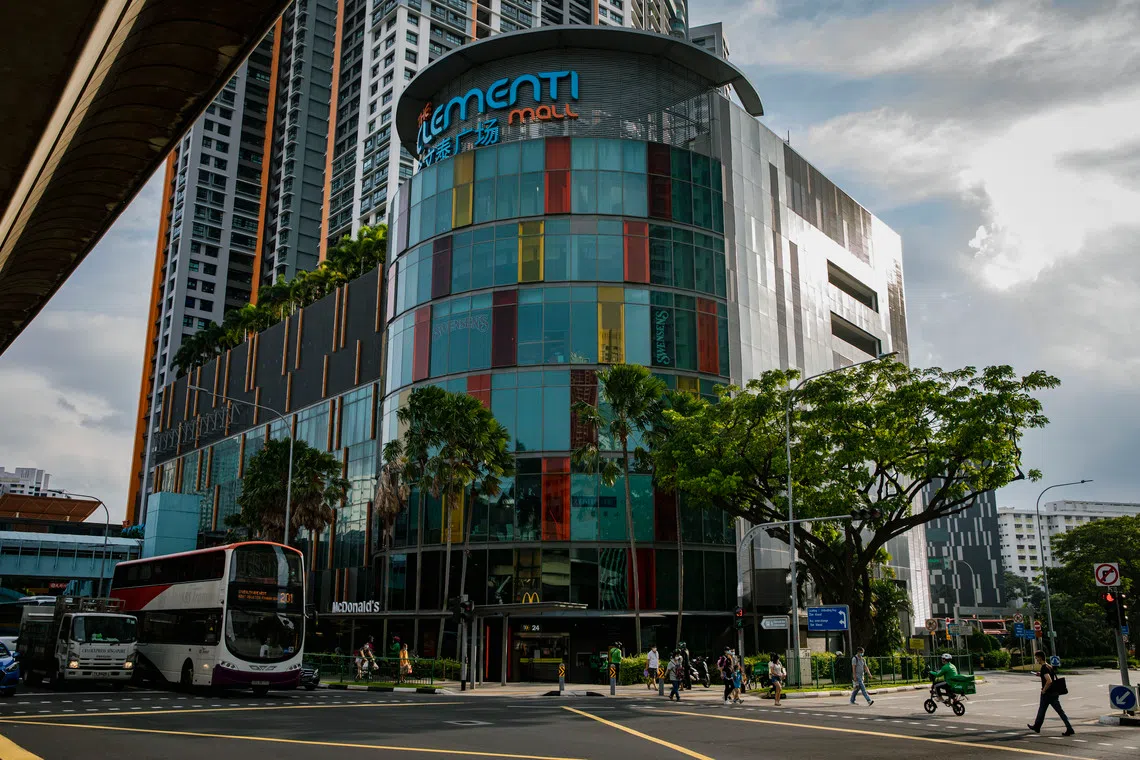 The Clementi Mall is on a site with a 99-year leasehold tenure that began on Aug 31, 2010.