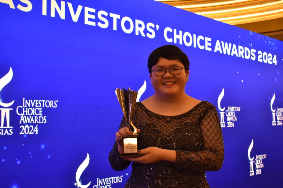 Megan Cheah was recognised for her stories on investing opportunities and trends at Sias Investors’ Choice Awards 2024.