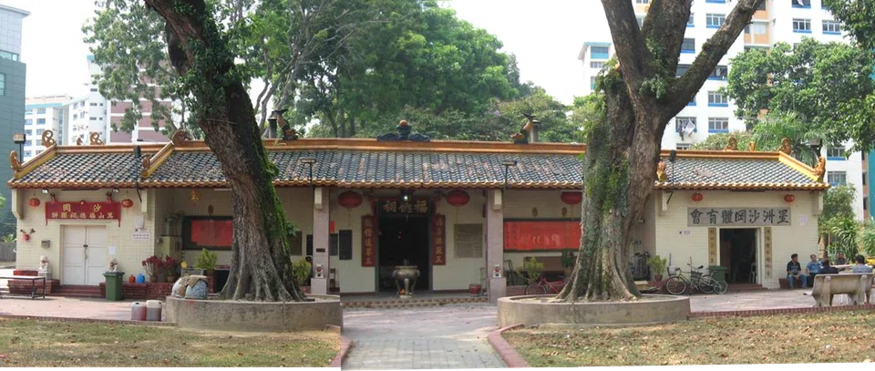 Built in the 19th century, the Mun San Fook Tuck Chee temple at Sims Drive is one of the oldest surviving Cantonese temples in Singapore.