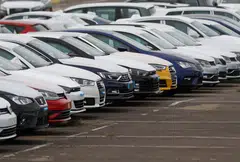 New car sales this year are expected to be at 1.97 million units, down from an earlier forecast of 1.98 million units, the Society of Motor Manufacturers and Traders (SMMT) said.