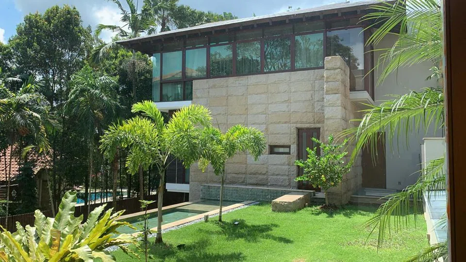 The house along White House Park is said to have been rebuilt nearly 20 years ago.