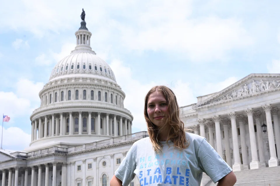 Eva Lighthiser, 19, of Montana, a lead plaintiff in Lighthiser vs Trump, a climate lawsuit. Judge Dana Christensen said that while the plaintiffs had presented “overwhelming” evidence that the government’s actions would worsen climate change and harm them, the case to overturn them “must be made to the political branches or to the electorate.”