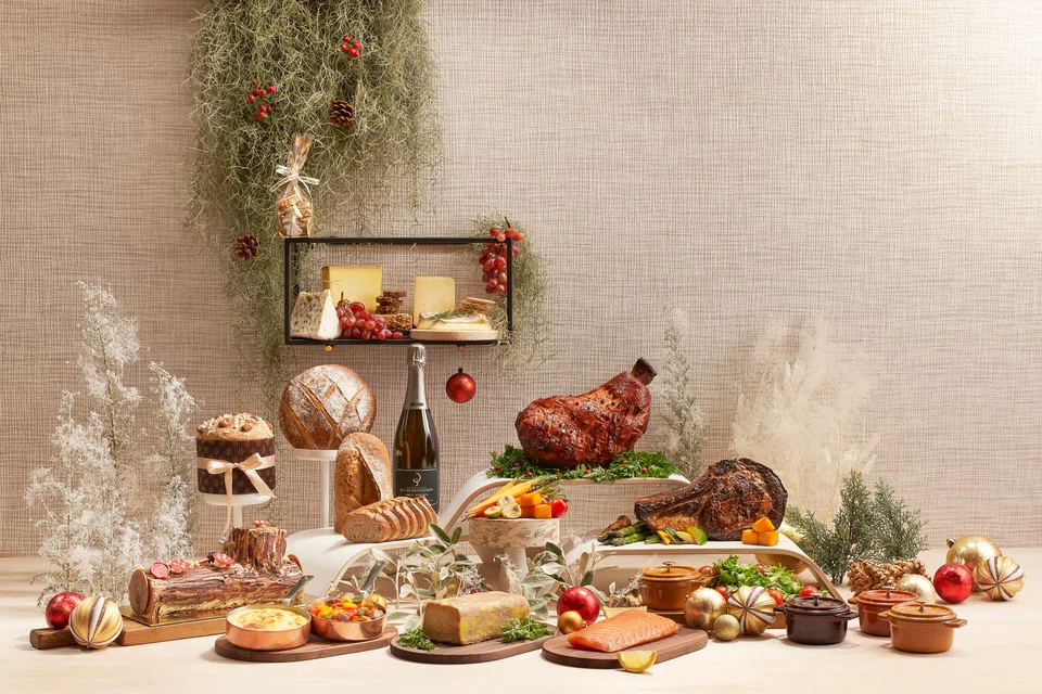 The ultimate Christmas feast at the Raffles.