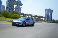 The sleek, powerful sedan might be the Tesla-killer that global carmakers have been falling over themselves to come up with, in the ongoing scramble to unseat Elon Musk’s company from the top of the global electric vehicle league.