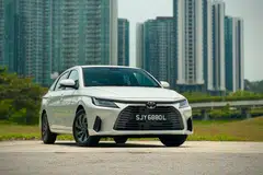 At S$180,888 with a Certificate of Entitlement, the Vios is currently Toyota’s cheapest car, though it’s still a full petrol-electric hybrid.