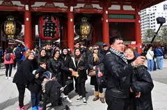 Japan is the top destination for travellers from 12 countries on Agoda's online booking platform.