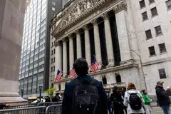 The Dow Jones Industrial Average finished down 0.5 per cent at 39,671.04 on Wednesday.