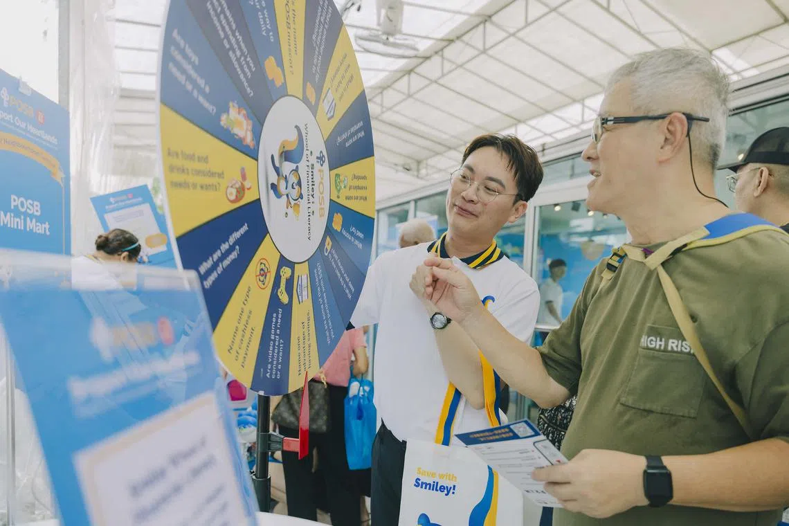 POSB's Support Your Heartlands carnival promotes financial literacy to families and seniors in the heartlands. 