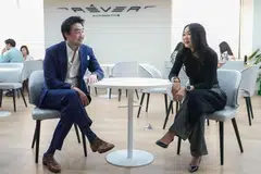 Pratarnwong (left) and Pratarnporn Phornprapha are part of the Phornprapha family that established the Siam Motors Group. 