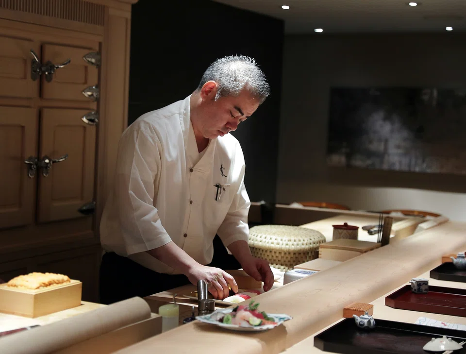 Chef-owner Kunio Aoki.