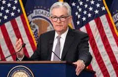 Federal Reserve chairman Jerome Powell said on May 3 that no decision on a pause had been made yet, but highlighted the change in rhetoric in the Fed's statement