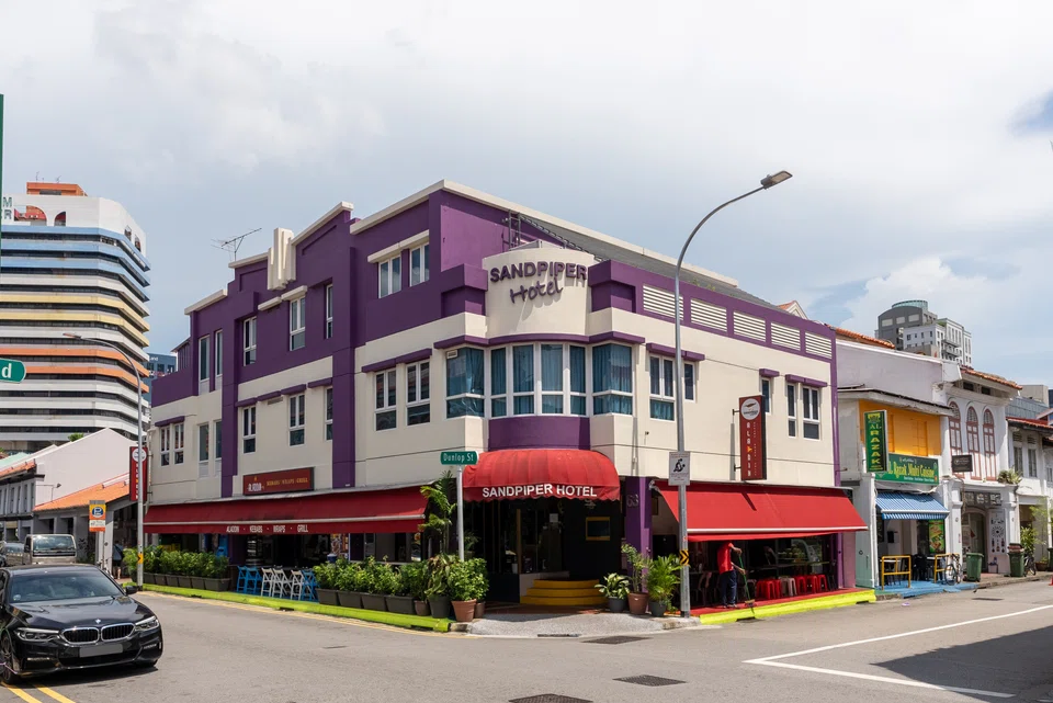 The boutique hotel sits on a land parcel spanning 2,556 sq ft zoned for commercial use, with permanent hotel approval.