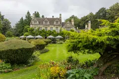 The latest hotel from the Pig Group, the Pig in the Cotswolds, is in the former home of Rosemary Verey, the garden designer, who worked with King Charles III on the gardens at his nearby home, Highgrove. 