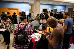 The pickup in new applications coincides with a number of staff-reduction plans at high-profile corporations such as Starbucks, Meta Platforms and Southwest Airlines. 