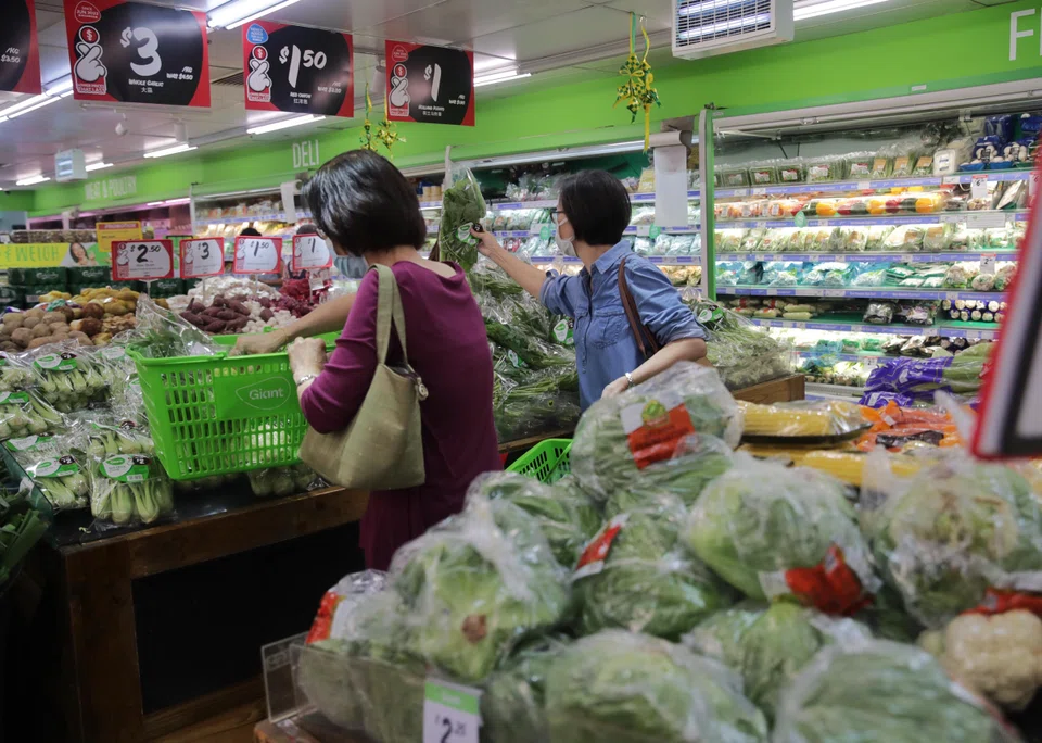 Food inflation fell to 7.1 per cent in April, though headline inflation is up for the month.