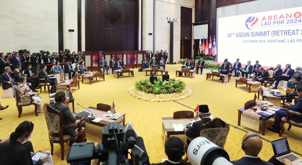 The ongoing Myanmar crisis featured heavily on the first day of the Asean Summit in Laos.