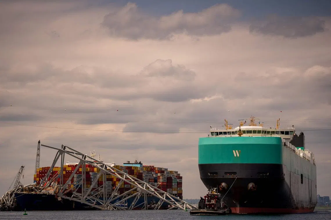 Salvage operations are still in progress.