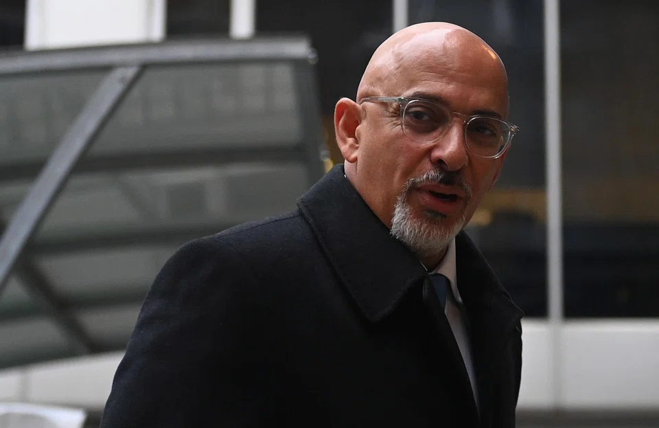 Nadhim Zahawi, chairman of the Conservative Party, arrives at the party headquarters in London, Jan 25, 2023. Zahawi is facing calls to resign following allegations of tax evasion. The British prime minister has ordered an ethics probe into Zahawi's tax affairs.  