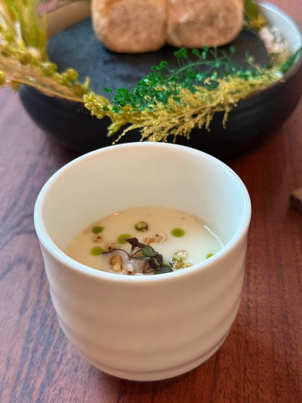 Leek and potato soup.