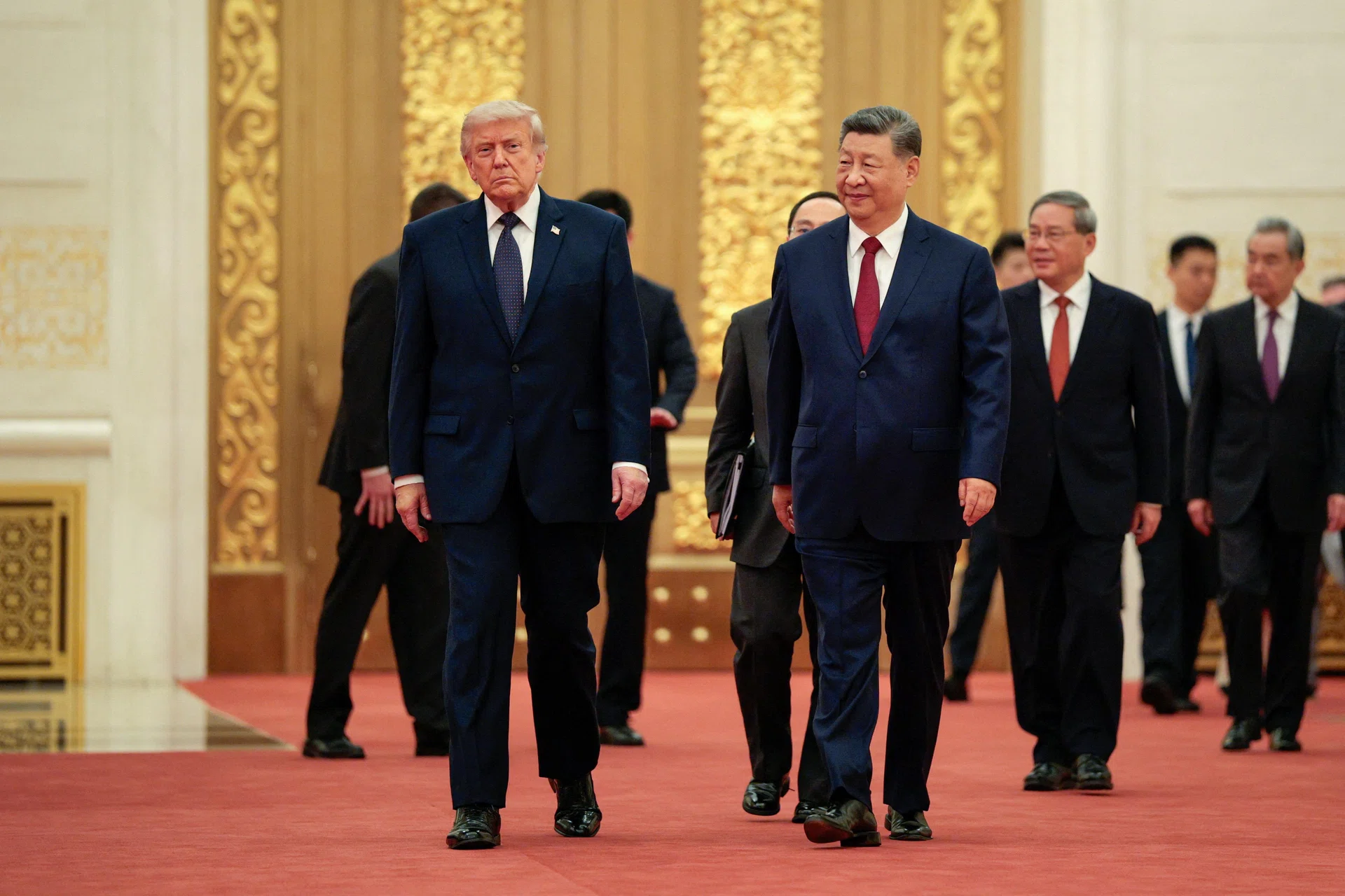 Trump, Xi set for second day of talks in Beijing after Taiwan warning