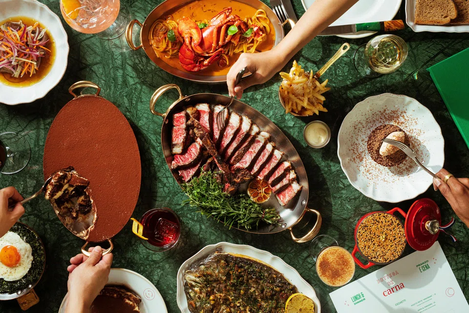 Bottega di Carna at the Mondrian is an Italian steakhouse.