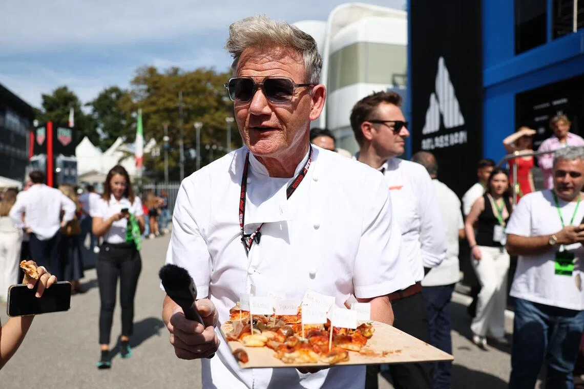 “(It) is a sort of a real reflection on what goes on in these businesses: what’s at stake, what kind of jeopardy is up for grabs and then the emotions,” said celebrity chef Gordon Ramsay.