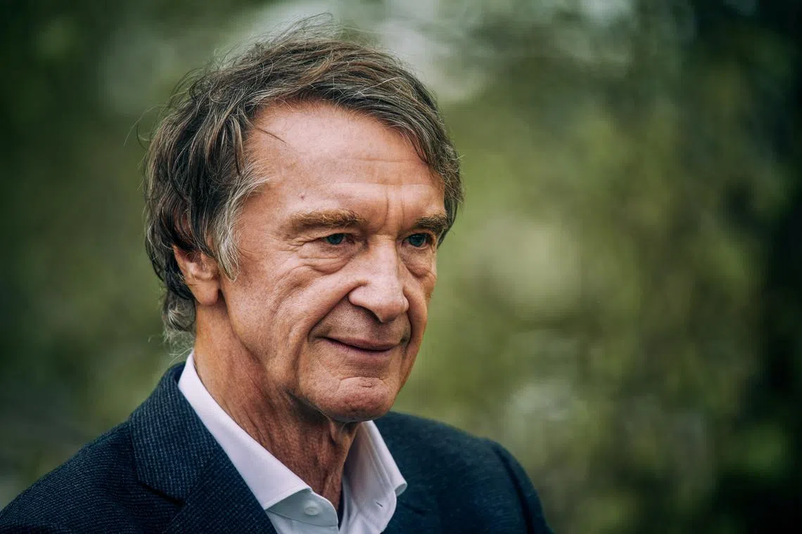 BRITISH billionaire Jim Ratcliffe has seen his £4.25 billion (S$7.3 billion) bid for Chelsea Football Club dismissed by Raine Group, the US bank running the sale. 