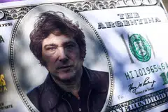 Argentina's new president Javier Milei (pictured above in an electoral campaign ad) wants to dollarise his country. A strengthening of Latin American assets is one possible surprise next year.