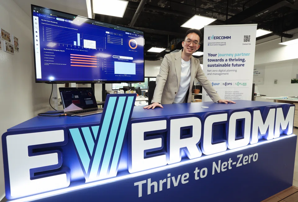 Evercomm co-founder and chief executive Ted Chen aims to grow revenue to S$10 million in the next two years.