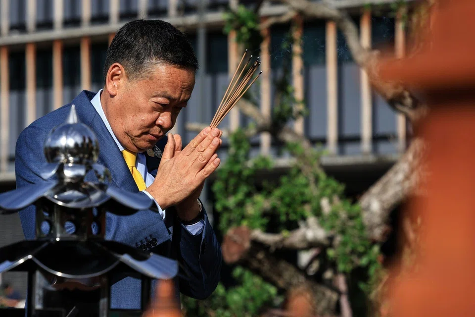 The administration of Thai Prime Minister Srettha Thavisin (above) expects the economy to see slower growth of 2.8 per cent in 2023.