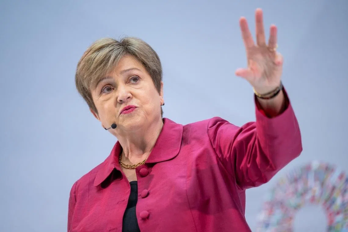 Kristalina Georgieva has reiterated that the IMF will lower its global growth forecast as a result of the war in Iran.