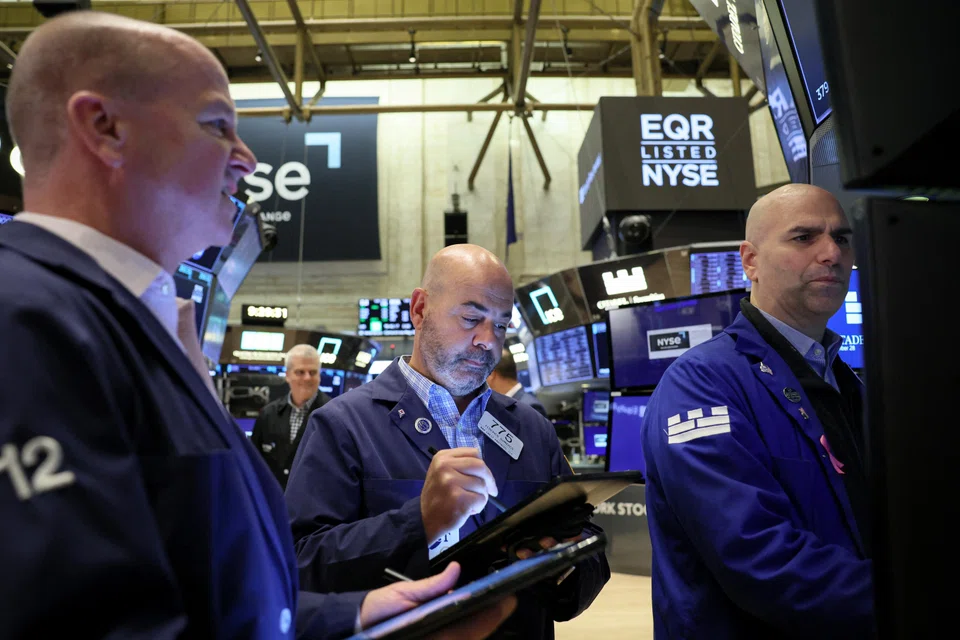 The Dow Jones Industrial Average fell 114.51 points, or 0.34 per cent, at the open to 33,318.84.