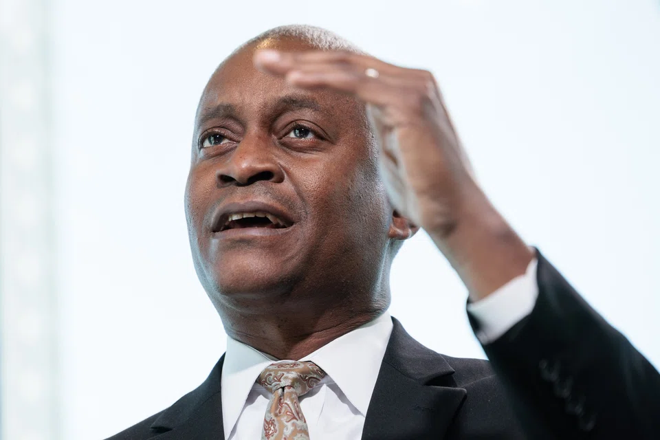 Raphael Bostic says research by economists at the Atlanta Fed suggests tariff-related price increases will start appearing in the coming weeks.