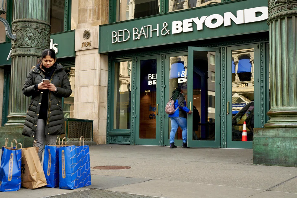 Americans are spending less, creating tough conditions for retailers such as Bed Bath & Beyond