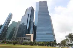 The year's largest real estate deal in Singapore so far is the sale of a one-third share in MBFC Tower 3 by Hongkong Land to Keppel Reit for S$1.45 billion.