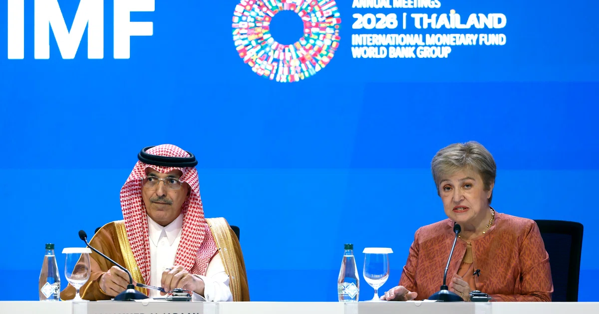 Global economy resilient but ‘no room for complacency’, IMF committee head says amid Russia tensions