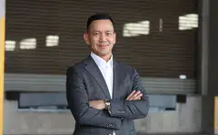 With rate cuts on the horizon, Russell Ng, CEO of Aims Apac Reit's manager, says “the outlook for acquisitions are looking much more positive than the last couple years”.
