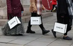 Shein was valued at US$66 billion in a fundraising round last year. 